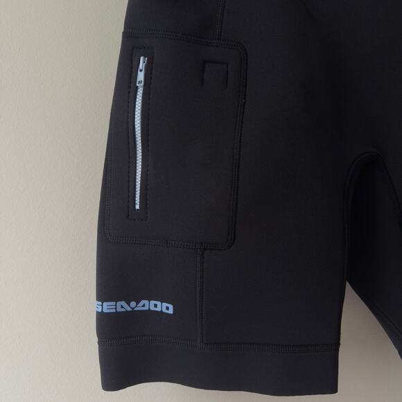 Sea-Doo Neoprene 3mm Exotic Shorty Wetsuit Element Proof Stretch Side Pocket NWT - Picture 13 of 16